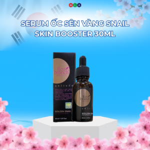 Serum Ốc Sên Vàng Snail Skin Booster 30ml Ecobranch