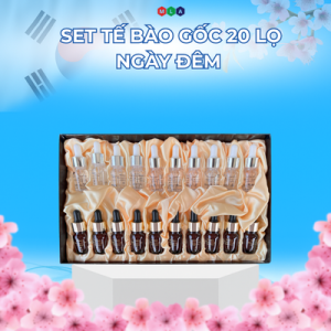 Set Tế Bào Gốc 20 Lọ Ngày Đêm Hãng {DEOPROCE}